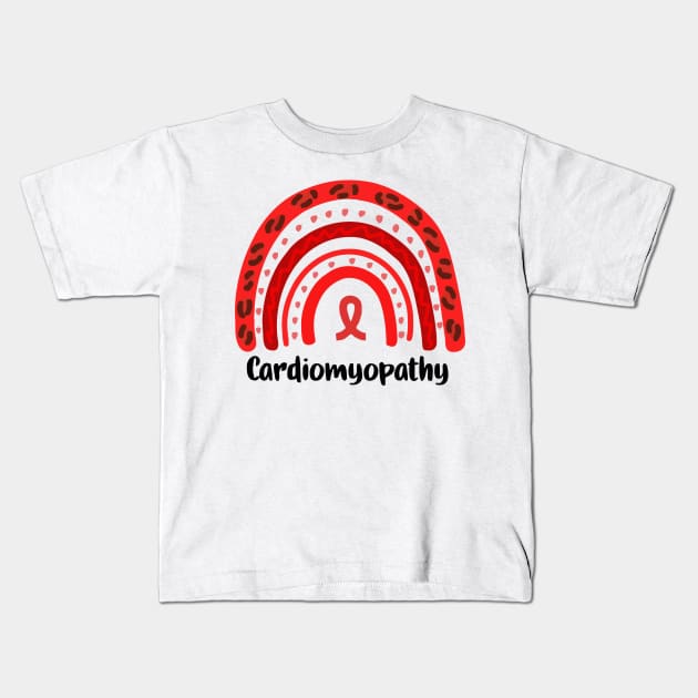 cardiomyopathy Kids T-Shirt by Vortex.Merch